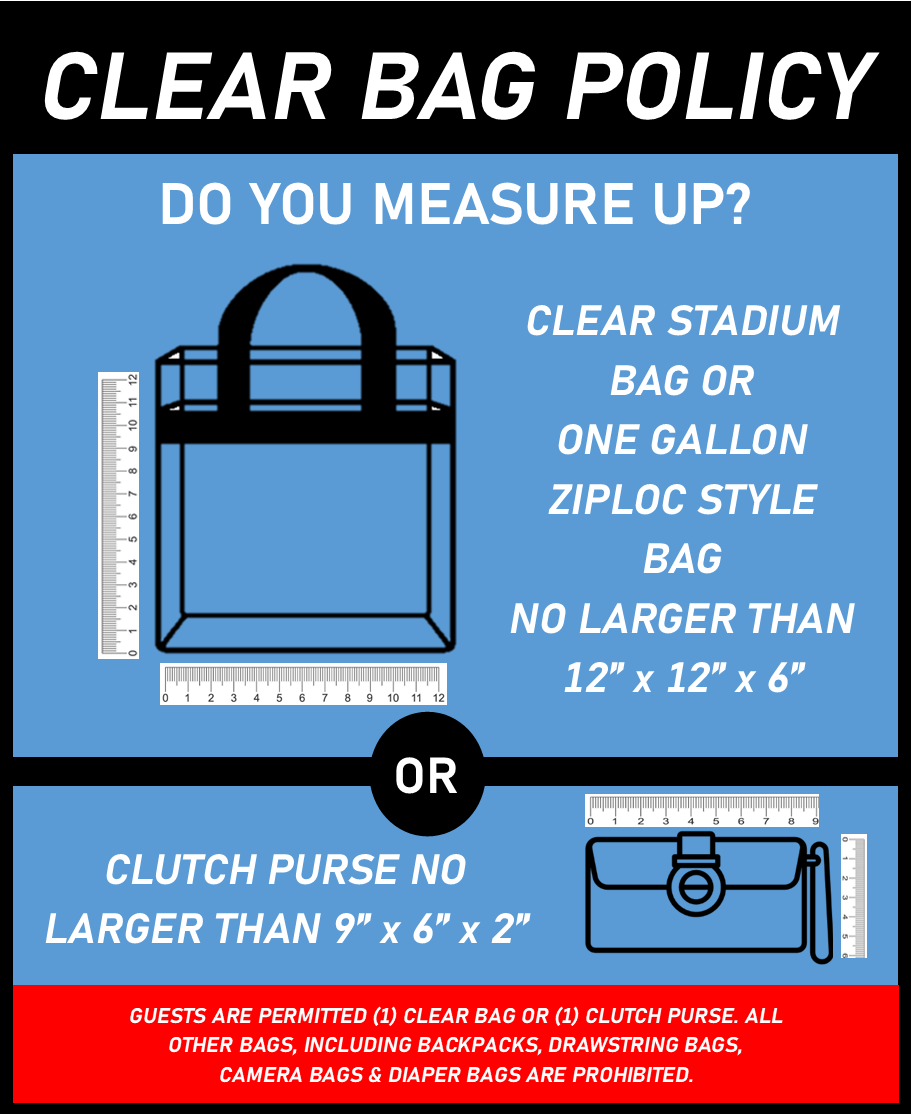 Clear bag policy